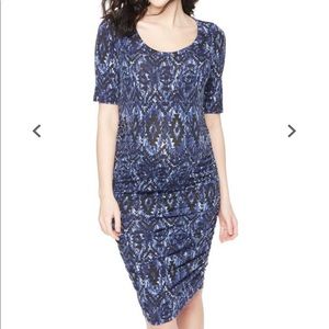 Motherhood Maternity Aztec Printed Dress